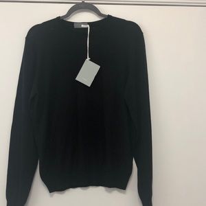 Men’s designer Malo long sleeve crewneck